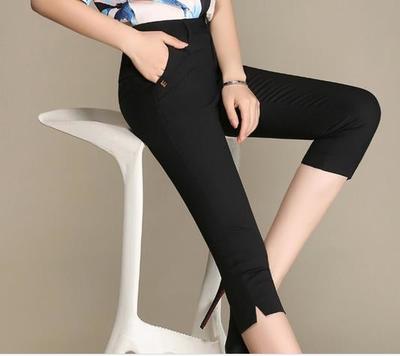 2016春夏季韓版彩色大碼七分褲女小腳打底褲 中腰女褲子新款批發圖片|2016春夏季韓版彩色大碼七分褲女小腳打底褲 中腰女褲子新款批發產品圖片由武漢市黃陂區菲萊服裝商行公司生產提供-企業庫網